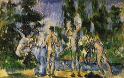 Bathers, Paul Cezanne